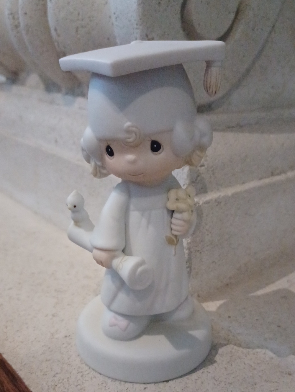 Precious Moments The Lord Bless You and Keep You Graduation Figurine